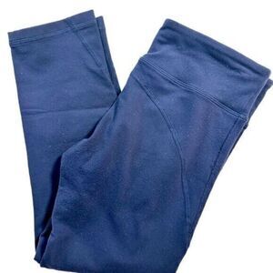 GUC TORY Sport Women’s Navy Blue Capri Athletic Yoga Leggings - Size Small